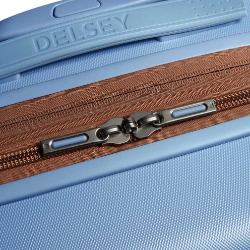 خرید چمدان دلسی پاریس مدل فری استایل سایز متوسط رنگ آبی دلسی ایران – FREESTYLE DELSEY  PARIS 00385981942 delseyiran 4